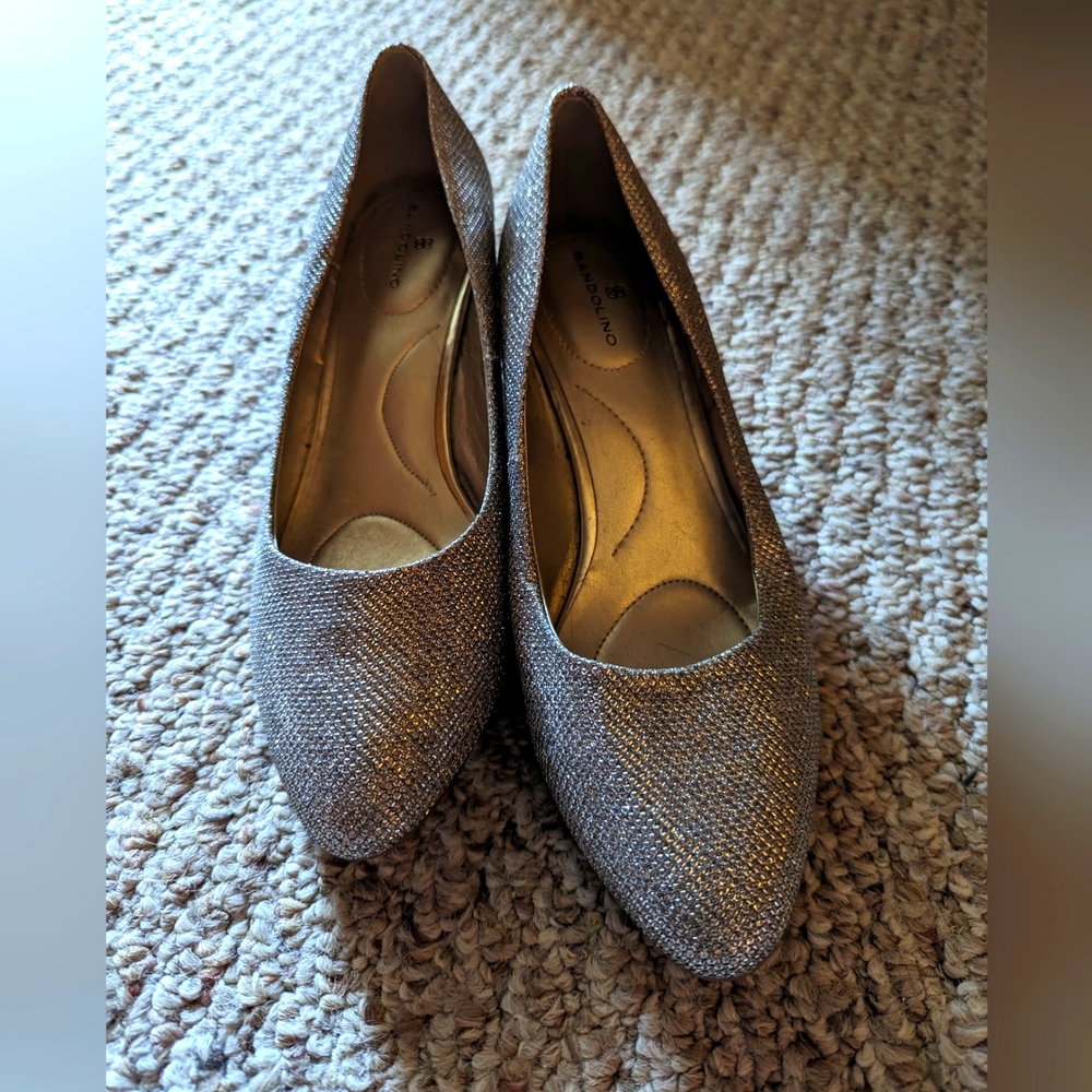 Super sparkly party heels